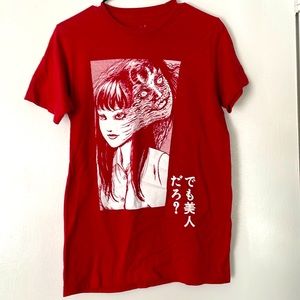 Junji Ito Tomie tee size sm